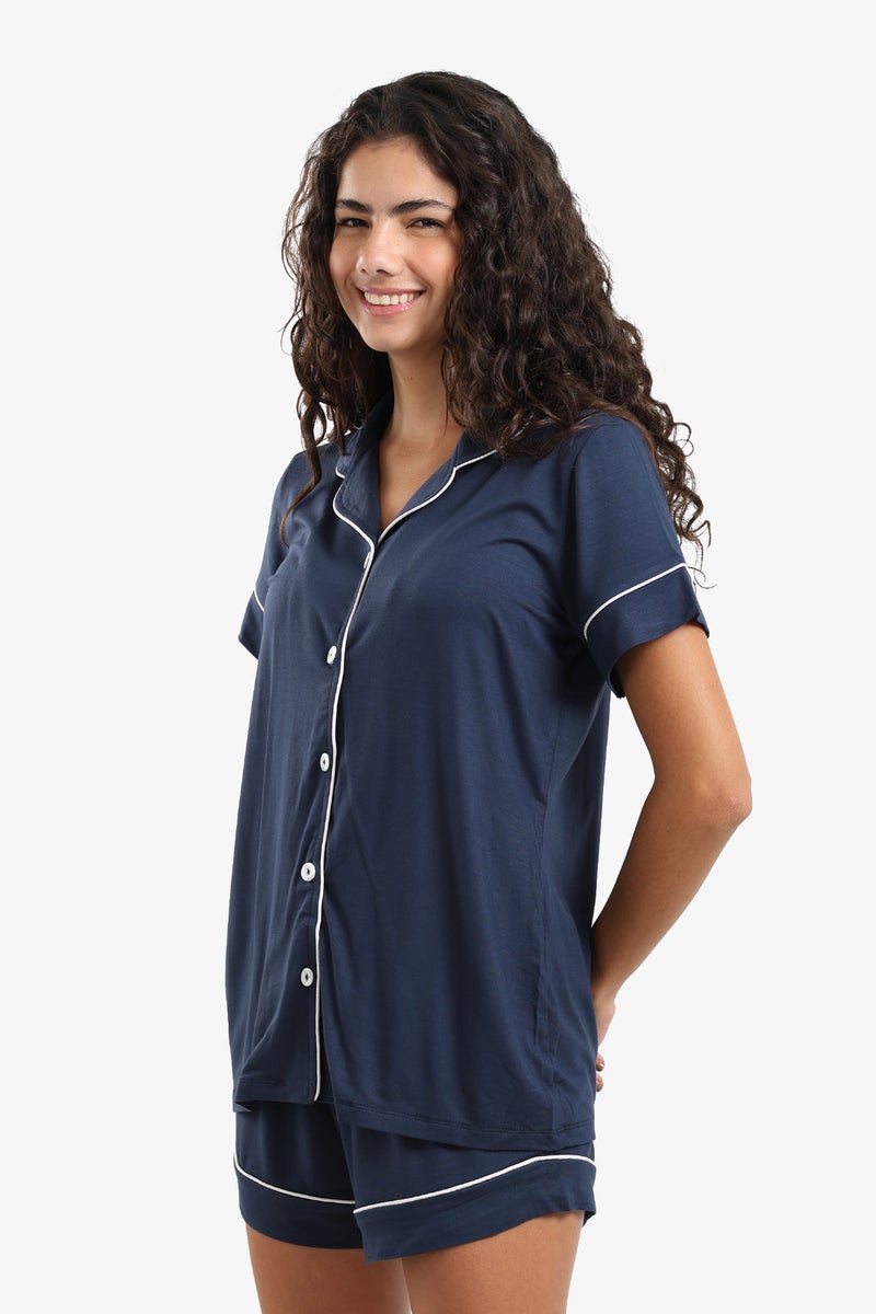 Carina Classic Poplin Pyjama Set - Image 1